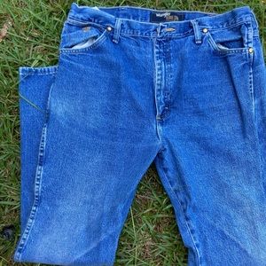 Wrangler George straight boot cut vintage jeans size 38/32 mens